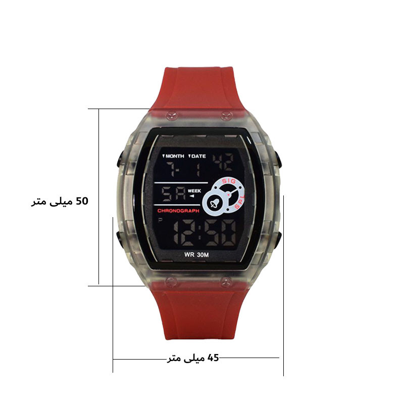 ساعت مچی دیجیتال کد RD - تصویر 5
