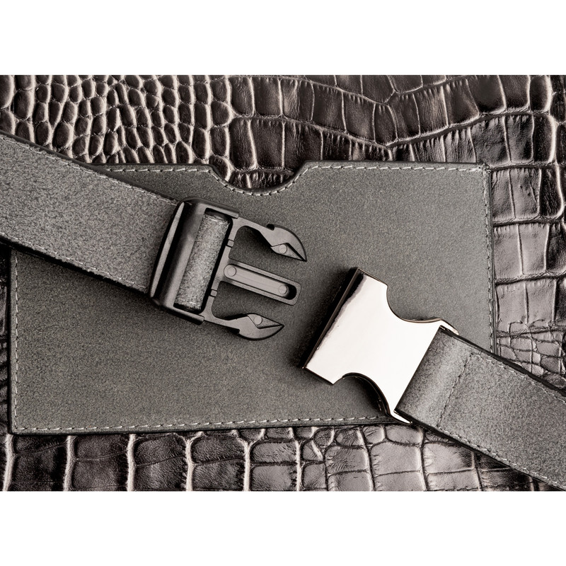 کیف کمری چرم آسو مدل مگنتی کد 01 کراس بادی - تصویر 7
