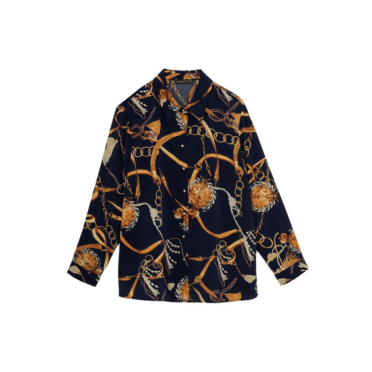 شومیز زنانه آستین بلند مدل SN-BD-1265847705 طراحی پایه و کاربردی