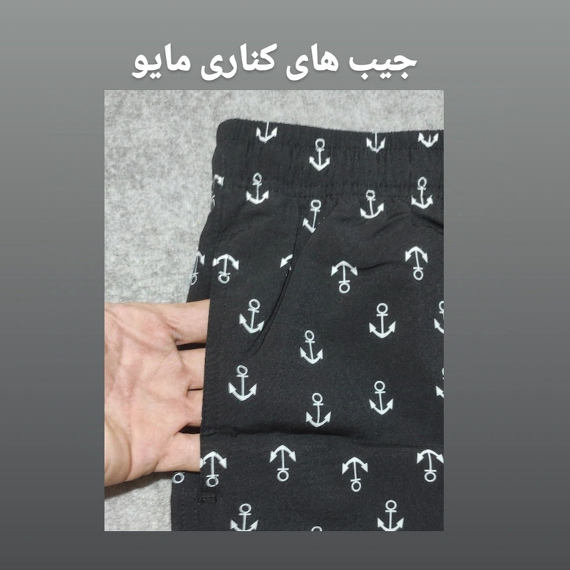 مایو مردانه طراحی حرفه‌ای با متریال مدرن - تصویر 4