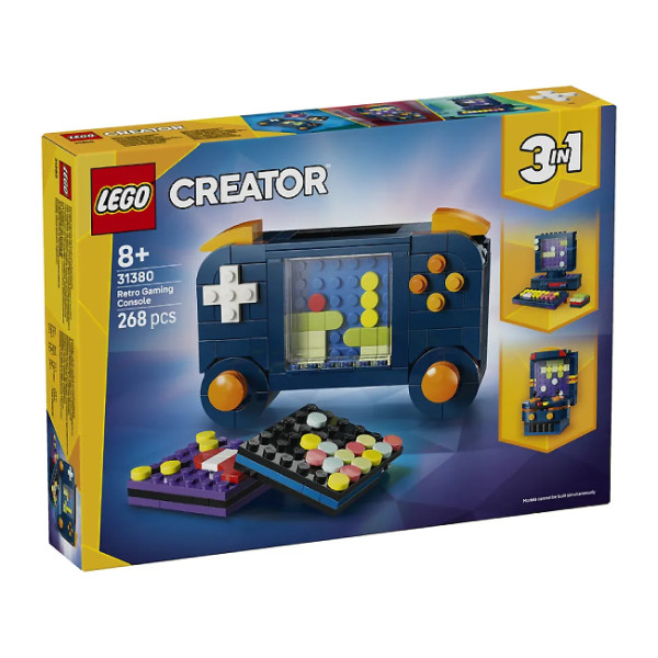 لگو Creator مدل Retro Gaming Console با 268 قطعه