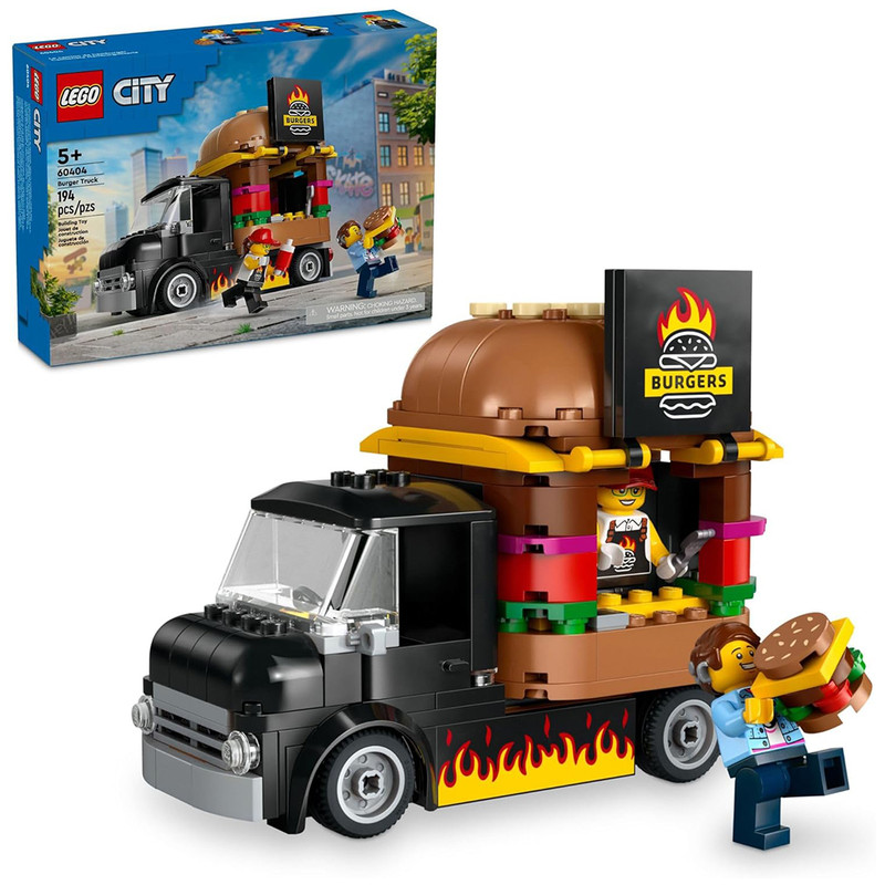 لگو City مدل Burger Truck کد 60404 - تصویر 3