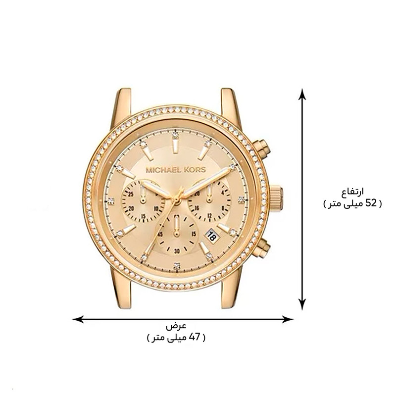 ساعت زنانه مایکل کورس مدل MK6937 کرنوگراف - تصویر 6