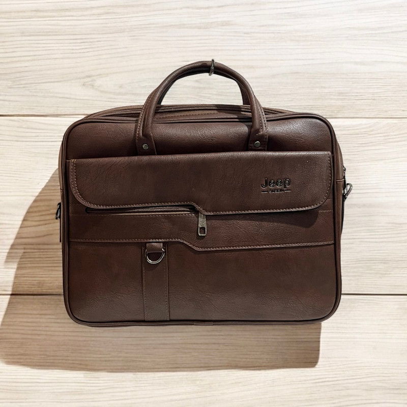 کیف اداری مردانه مدل EB-38 چرمی و کلاسیک - تصویر 6