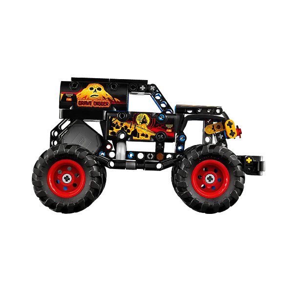 لگو Technic مدل Monster Jam Grave Digger Fire and Ice - تصویر 4