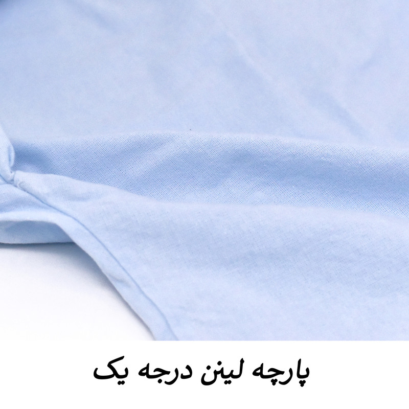 شومیز لینن زنانه مدل نراوا 4155 آستین پفی یقه برگردان قهوه‌ای - تصویر 14