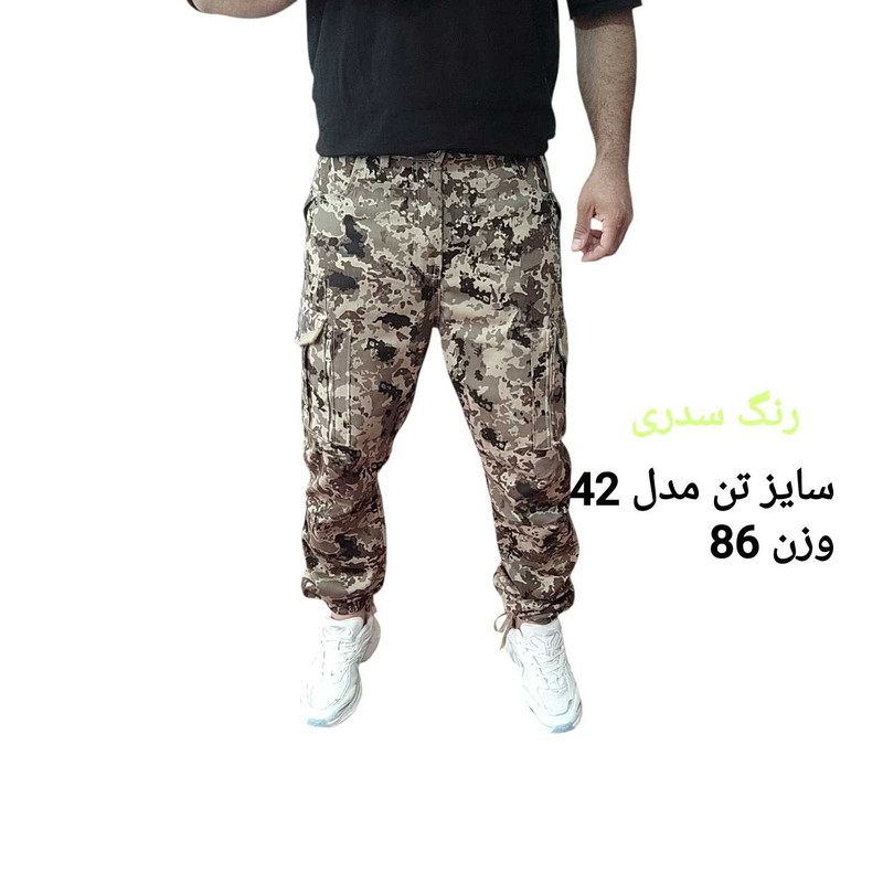 شلوار مردانه کتان شش جیب مدل کژوال - تصویر 4