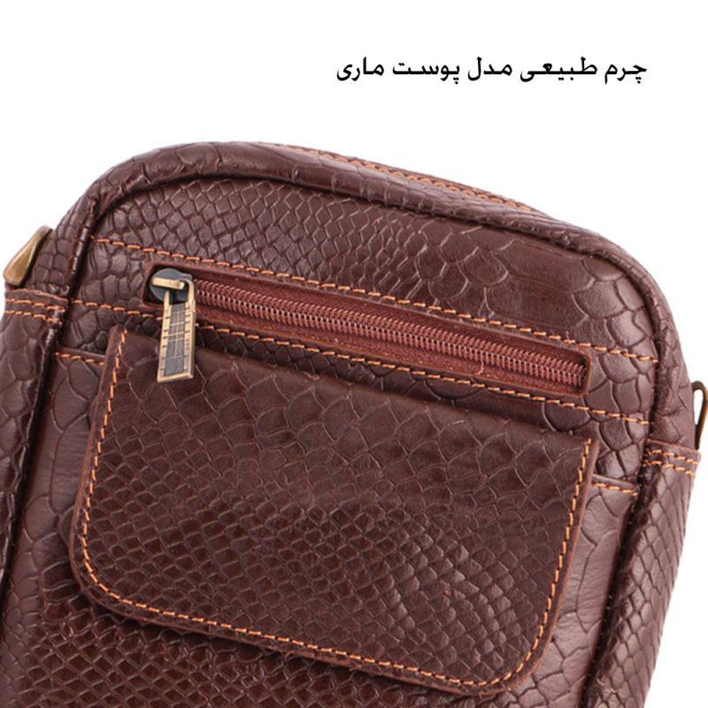 کیف دوشی مردانه مدل ۰۸ ساده و مقاوم - تصویر 6