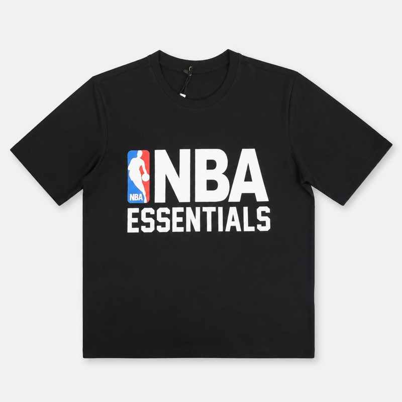 تی‌شرت اورسایز آستین کوتاه پسرانه سوپر پنبه لوگو NBA