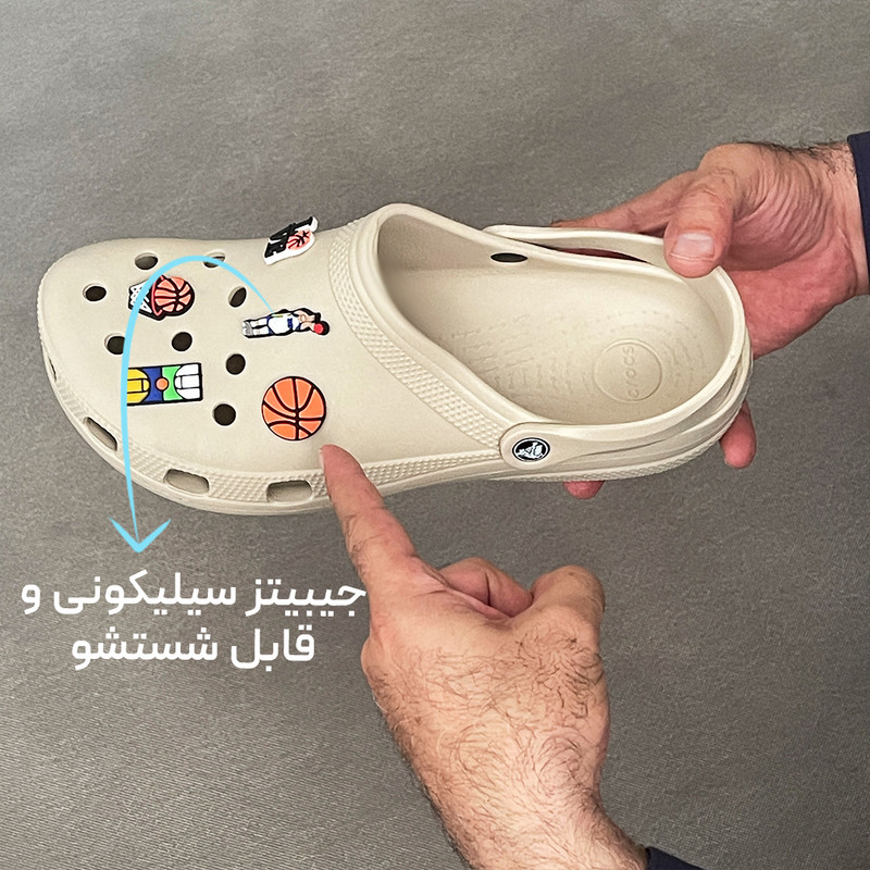 دمپایی صندل مردانه کراکس مدل کلاسیک سبک ارگونومیک - تصویر 8
