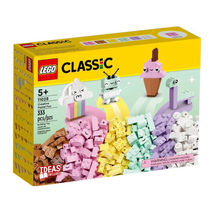 لگو Classic کد 11028 مجموعه خلاقیت رنگارنگ - تصویر 8