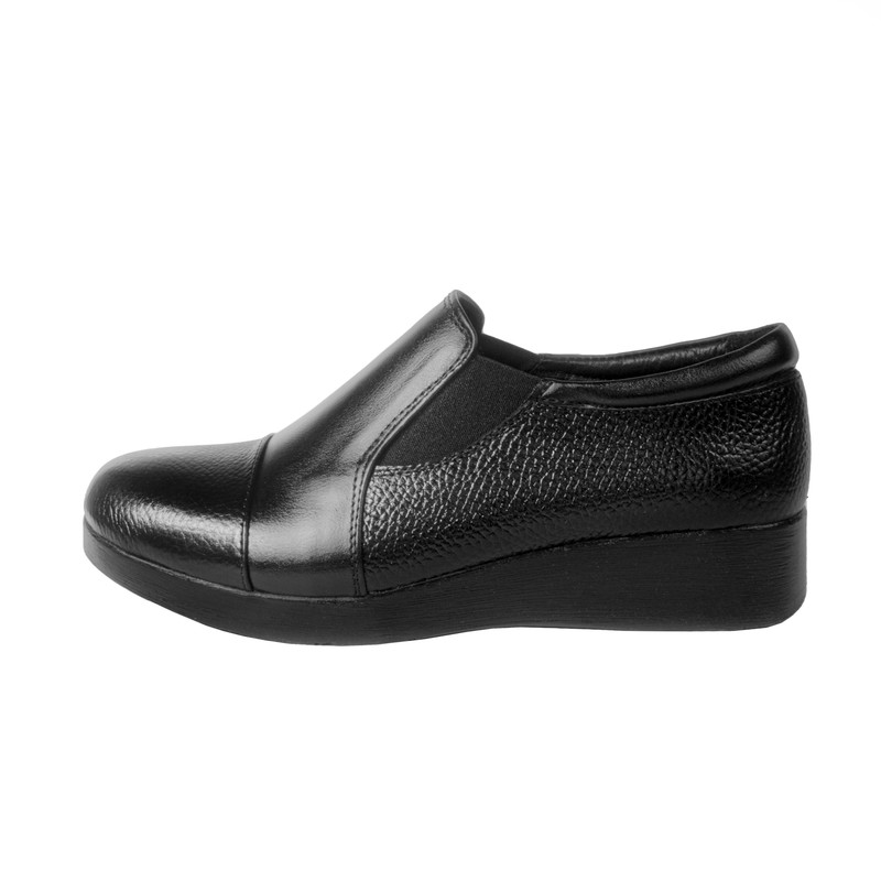 کفش طبی زنانه چرم عطارد مدل SH78 تمام چرم گاوی