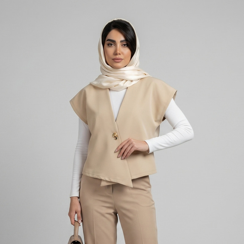 وست یقه هفت زنانه مون‌سا مدل ۱۱