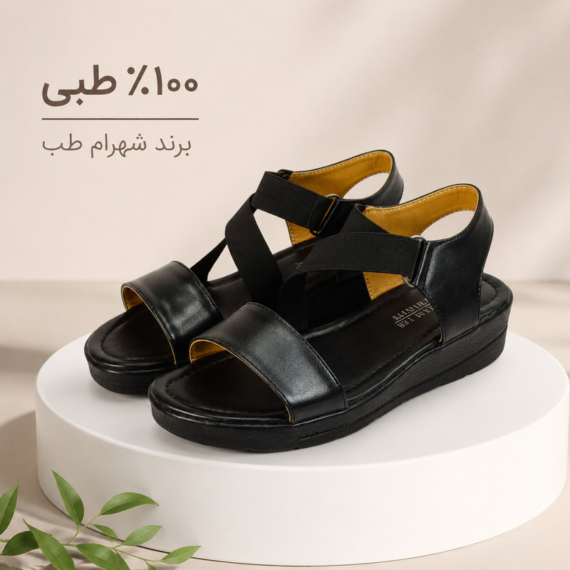 صندل زنانه شهرام طب آرمیتاژ کشی راحت - تصویر 7