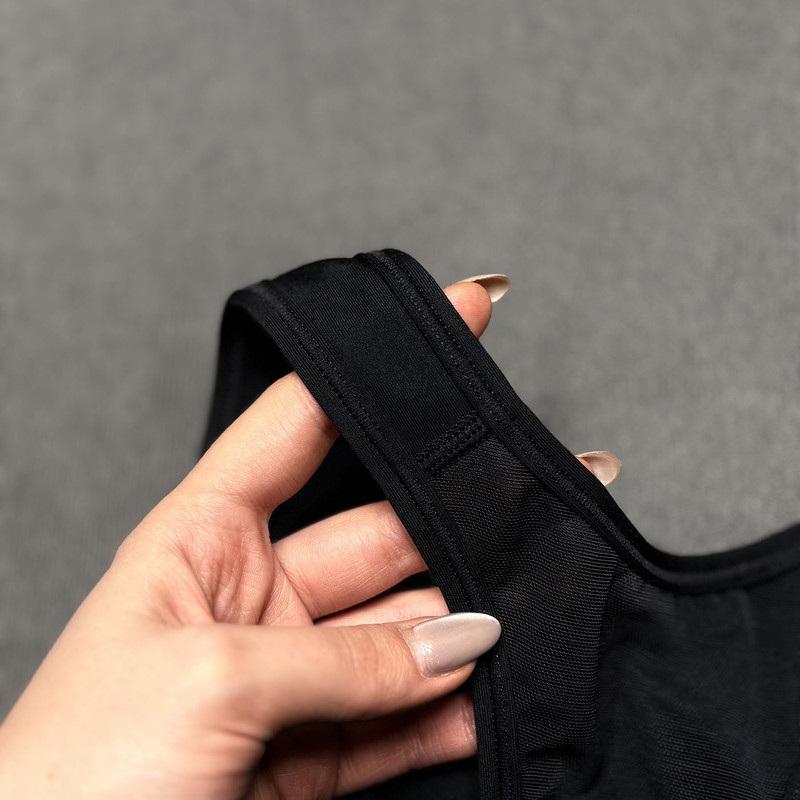 نیم‌تنه ورزشی زنانه مدل DD1205 با برش کلاسیک و باند راحت - تصویر 12