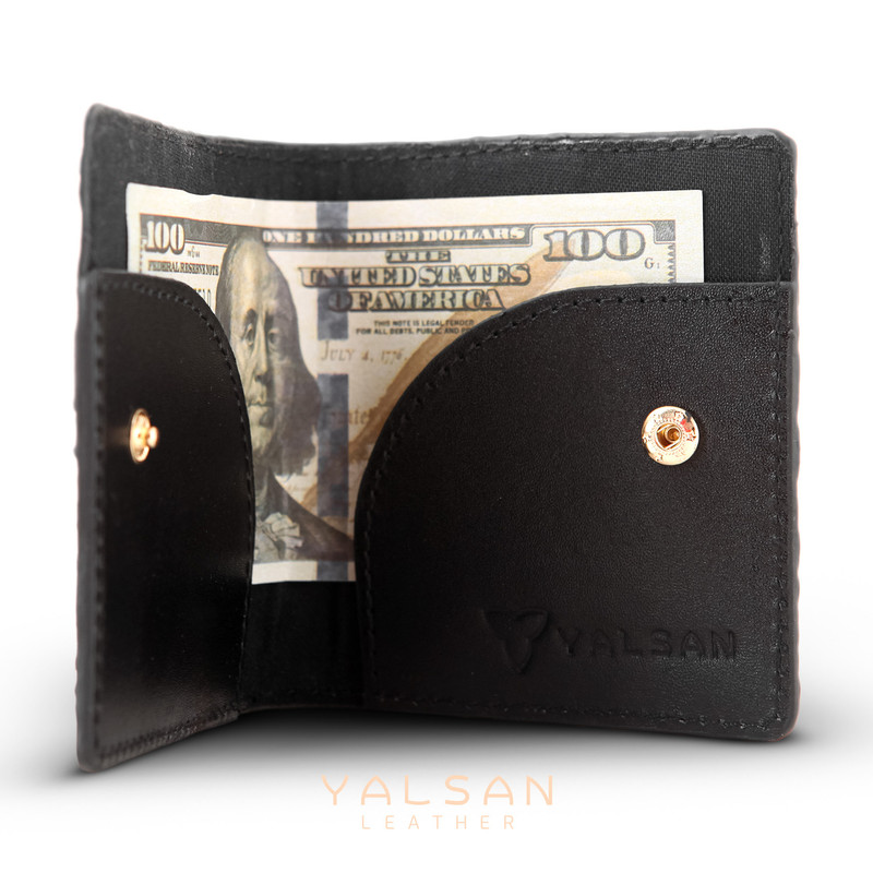 کیف پول چرم یلسان مدل سوشا گاندو کد 159-GAN-ms - تصویر 10