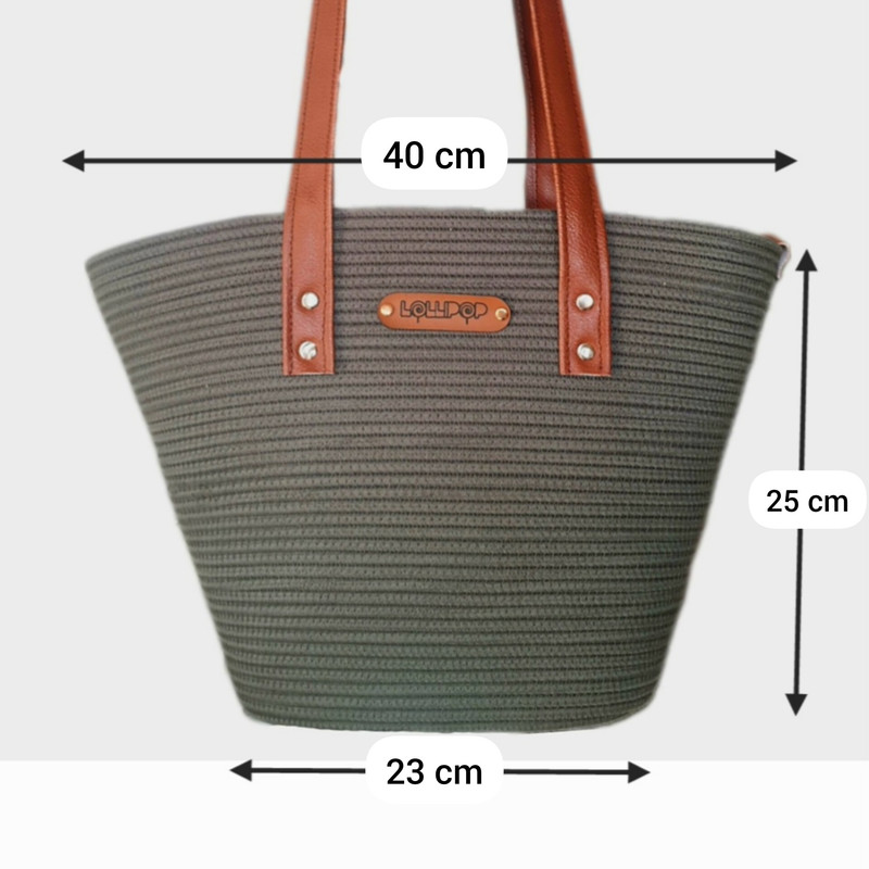کیف دستی زنانه مدل Beach مناسب ساحل و استفاده روزمره - تصویر 6