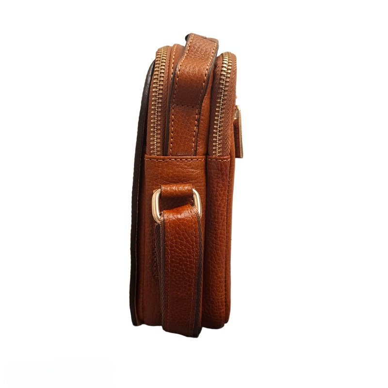 کیف رودوشی نادین چرم طبیعی فلوتر سبک و اداری - تصویر 4