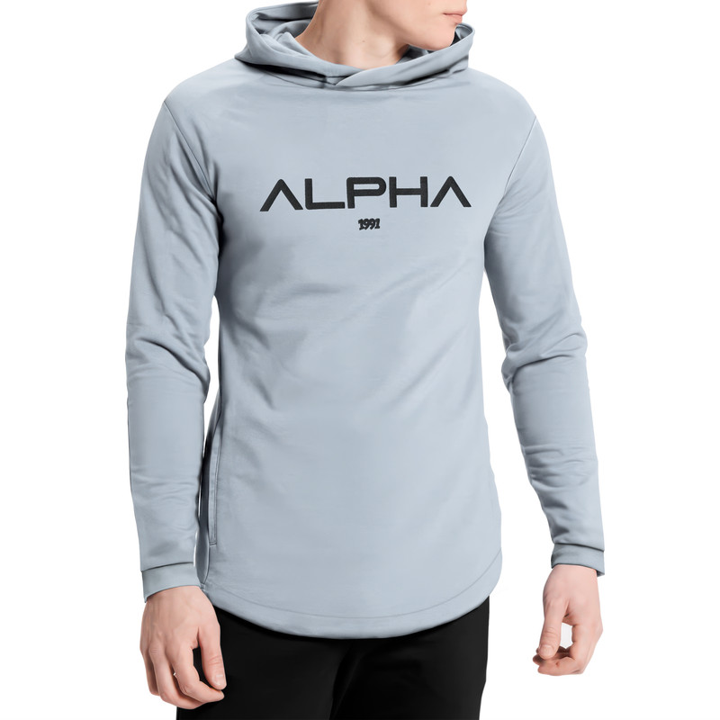 هودی ورزشی مردانه نوزده نودیک با چاپ پفکی ALPHA - تصویر 15