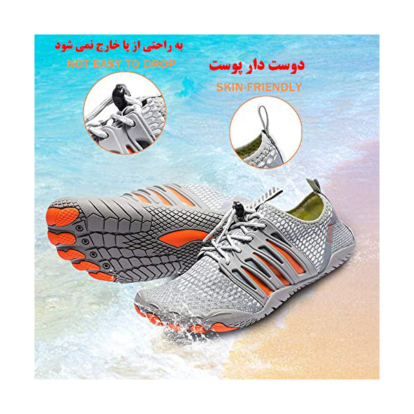 کفش ساحلی مردانه مدل A092 پارچه پنبه‌ای و زیره EVA - تصویر 4