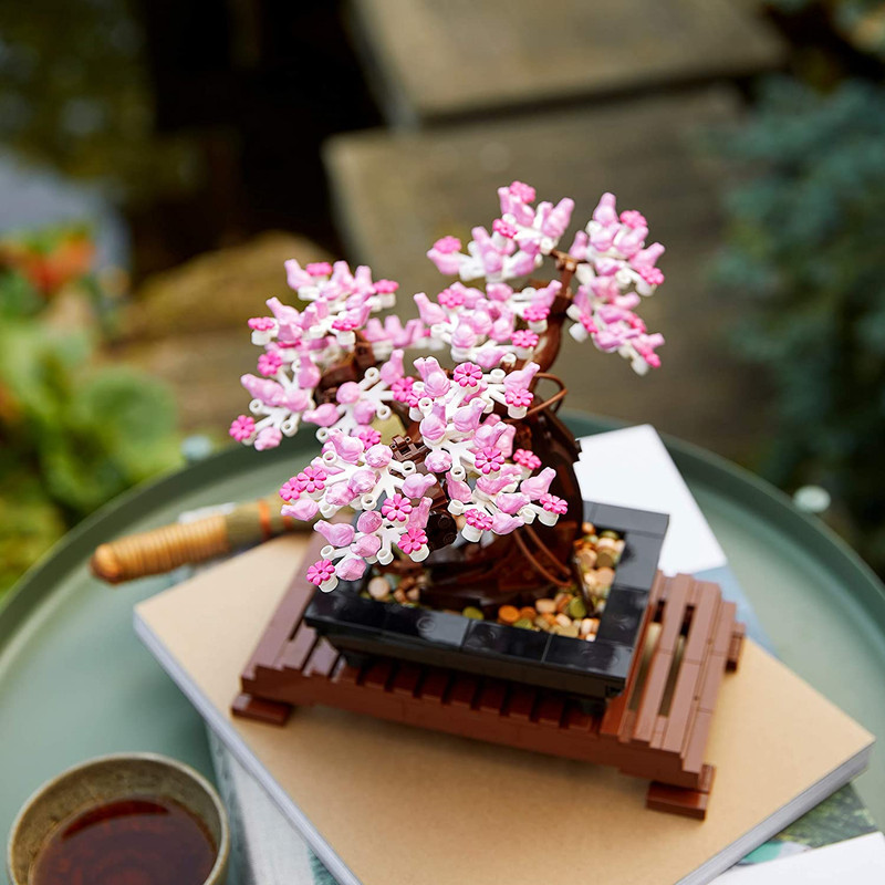 لگو Botanical مدل Bonsai Tree با طراحی دکوراتیو - تصویر 6