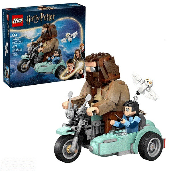 لگو Harry Potter کد 76443 با موتورسیکلت هاگرید - تصویر 7