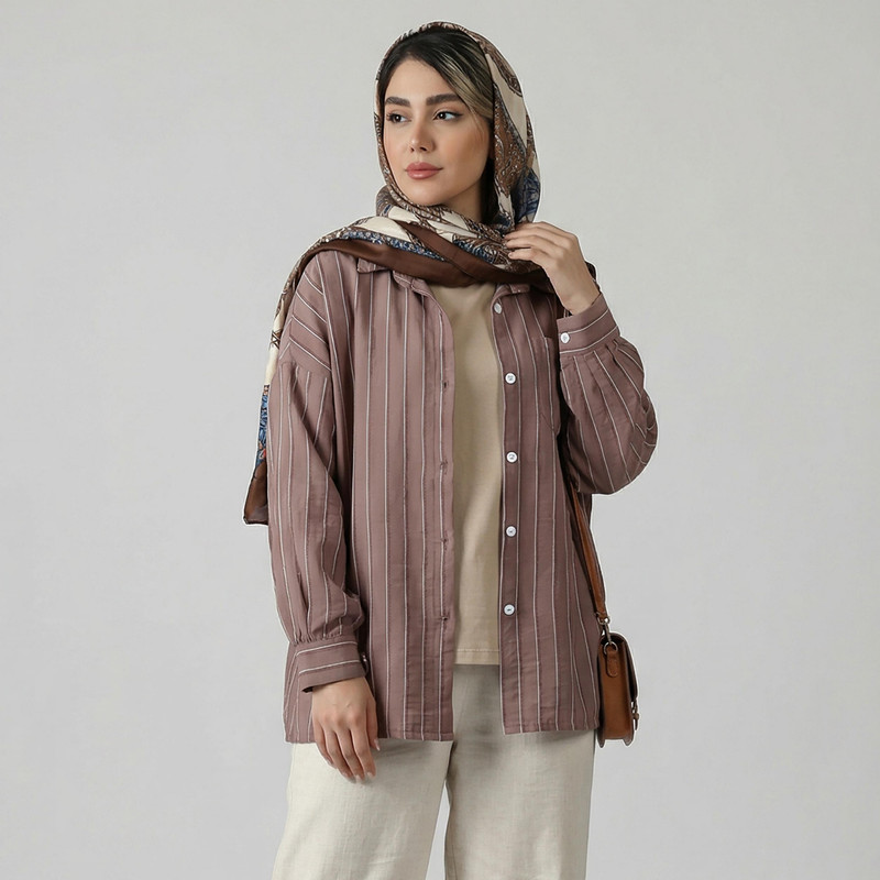 مانتو زنانه السانا مدل میهان کد 218705