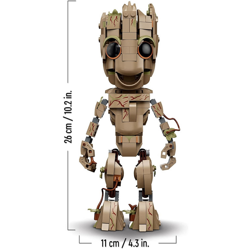 لگو Marvel مدل Baby Groot کد 76217 - تصویر 5