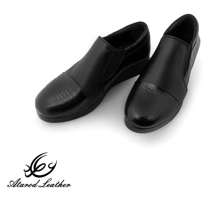 کفش روزمره زنانه چرم عطارد مدل SH315 تمام چرم طبیعی لوکس - تصویر 22