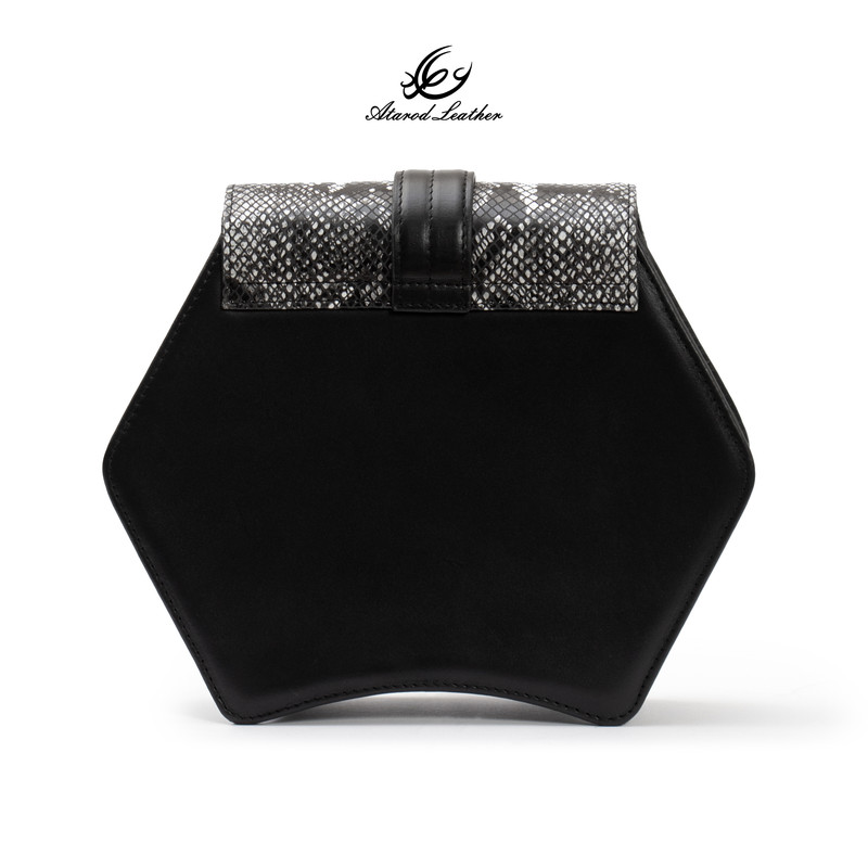 کیف رودوشی زنانه چرم عطارد مدل K58 لوکس طبیعی - تصویر 10