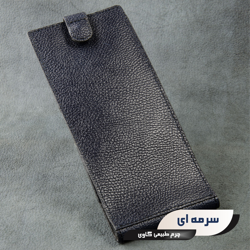 ست هدیه چرم عطارد A44: کیف دستی، کیف دسته چک و جاکارتی چرم طبیعی گاوی - تصویر 43