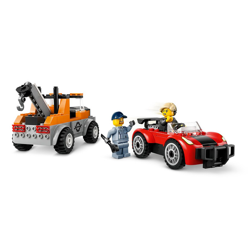 لگو City مدل Tow Truck and Sports Car Repair - تصویر 5