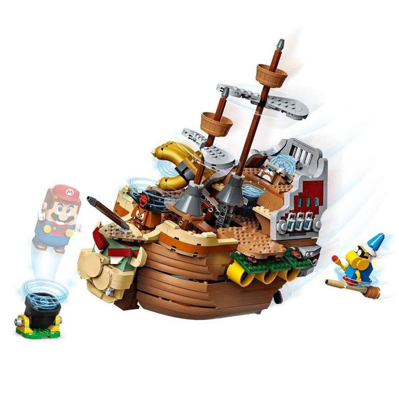 لگو Super Mario مدل Bowser’s Airship Expansion Set کد 71391 - تصویر 5