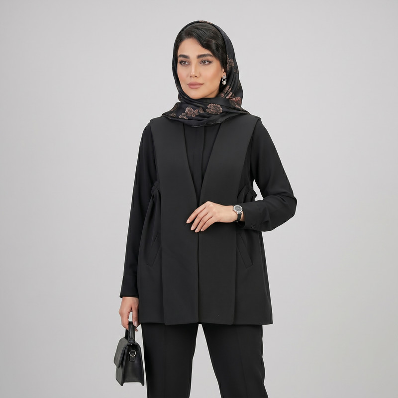 وست یقه هفت زنانه السانا مدل فانیذ