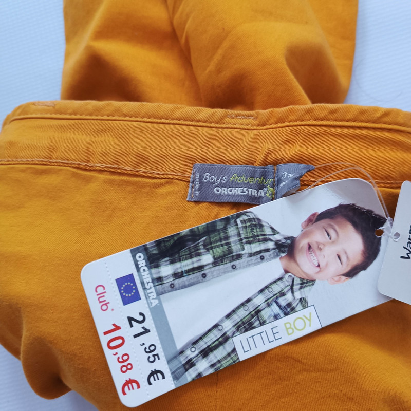 شلوار دخترانه ارکسترا مدل jaune 001 - تصویر 4