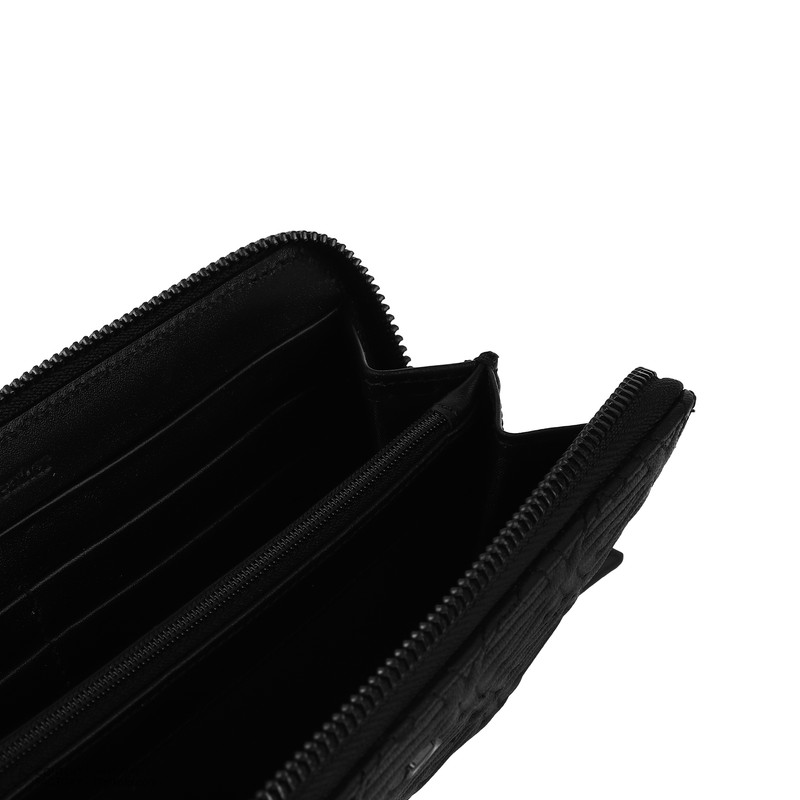 کیف پول چرم مشهد مدل D5115-001-01 طرح‌دار زیپ‌دار - تصویر 8