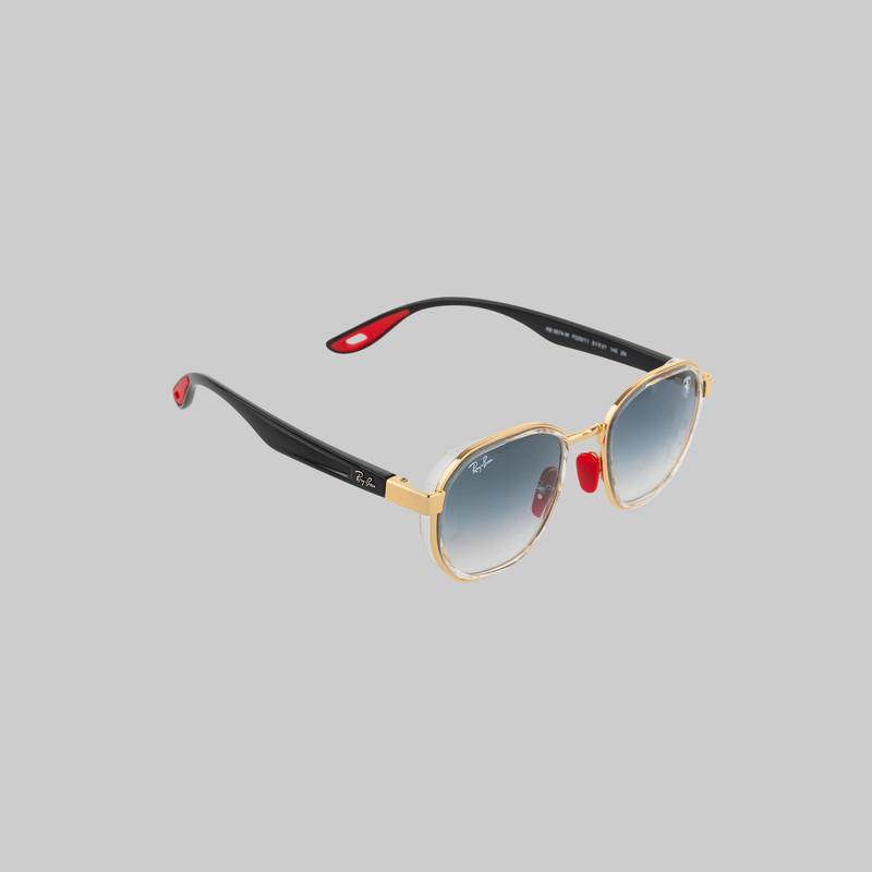 عینک آفتابی ری بن مدل RB3674-M-F029-11 با فریم خاص و طراحی کلاسیک - تصویر 5