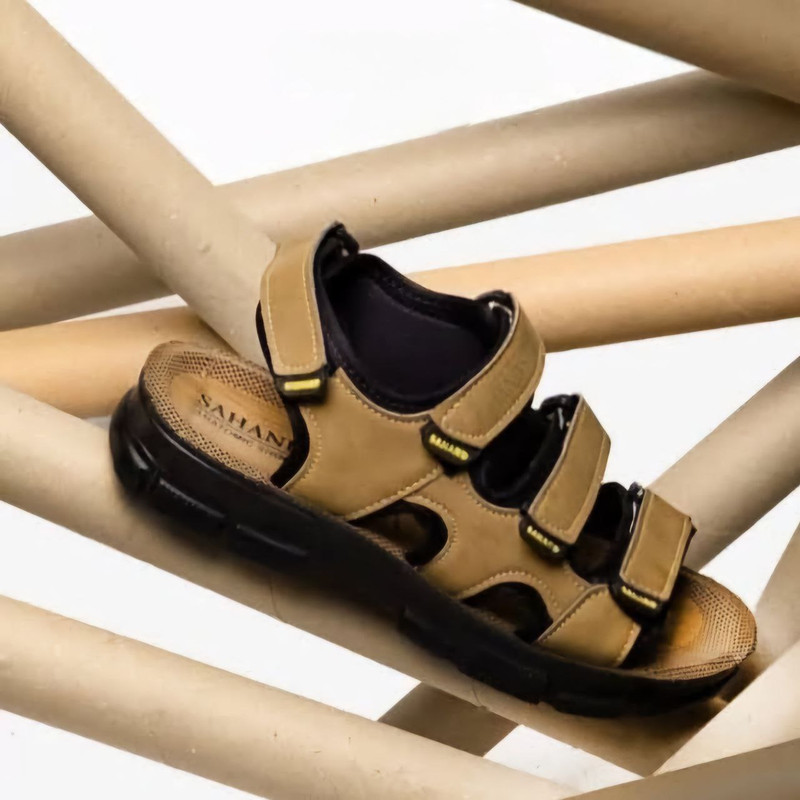 صندل مردانه سهند مدل سه چسب - تصویر 3