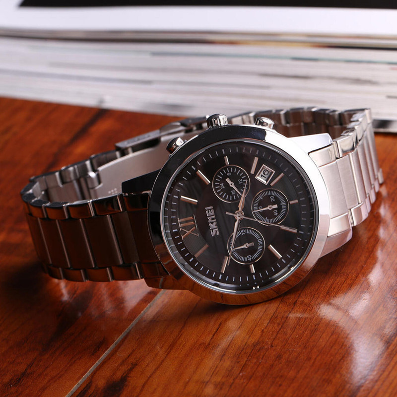 ساعت مچی مردانه اسکمی مدل 9097 SIBK - تصویر 4