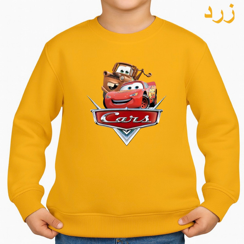 سویشرت بچه‌گانه مدل ماشین‌ها کد ۴ پنبه لایکرا - تصویر 5