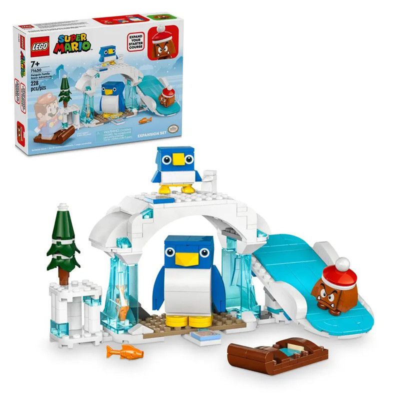 لگو Super Mario مدل Familie Pinguin کد 71430 - تصویر 4
