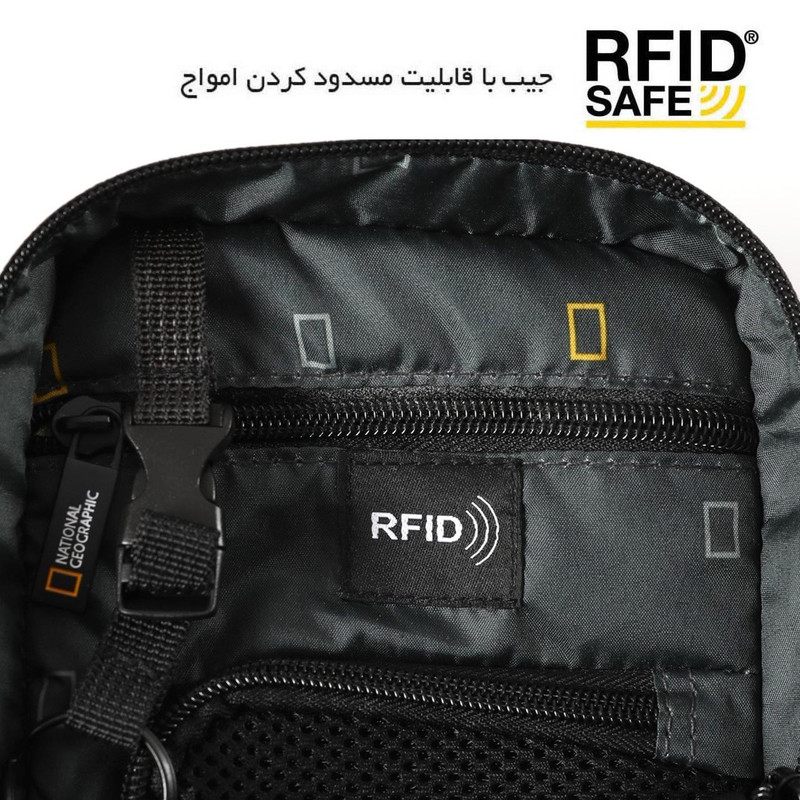 کیف رودوشی نشنال جئوگرافیک فایبر و مقاوم استفاده روزانه - تصویر 10