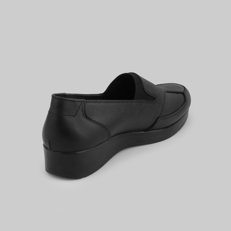 کفش طبی زنانه چرم عطارد مدل SH320 چرمی - تصویر 4