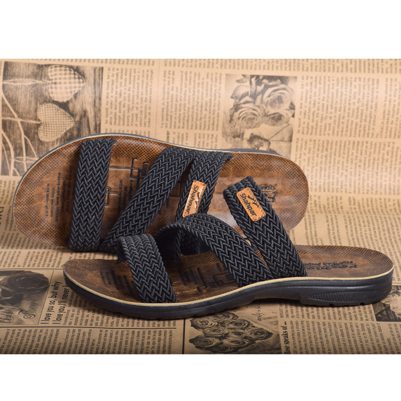صندل مردانه شهپر، مدل BK.1137، رویه بافتی، زیره پلی‌اورتان - تصویر 8
