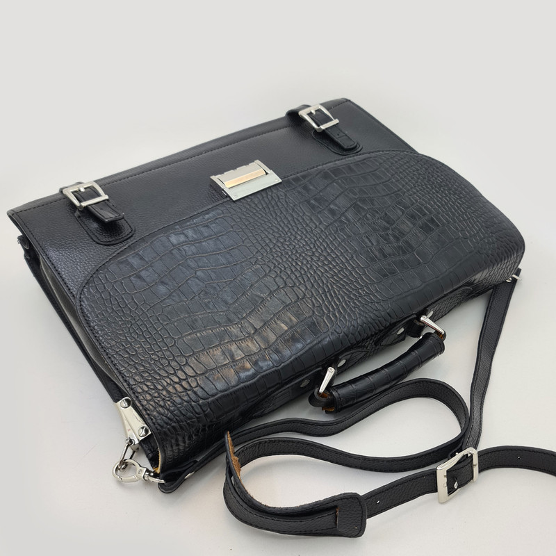 کیف اداری چرم طبیعی آفاق مدل 600 مناسب استفاده روزانه - تصویر 4