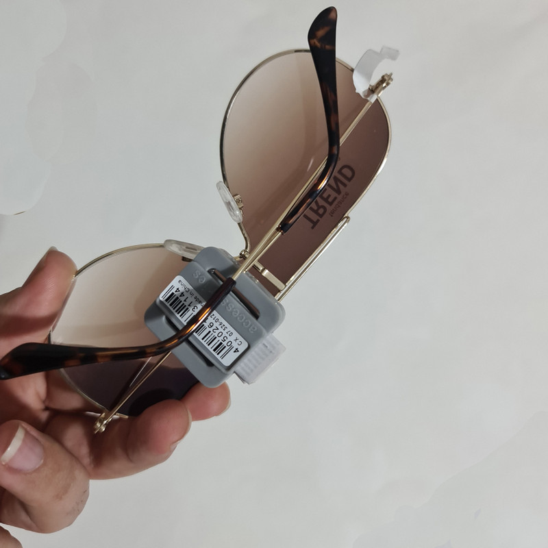 عینک آفتابی یکسره خلبانی فلزی طلایی اکسسورایز 326-012 - تصویر 11