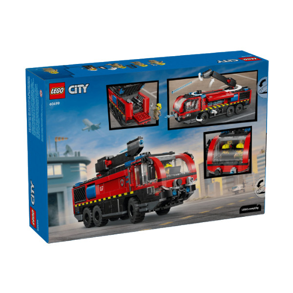 لگو City مدل Airport Fire Truck کد 60499 - تصویر 10
