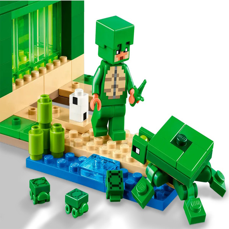 لگو Minecraft مدل The Turtle Beach House کد 21254 - تصویر 7