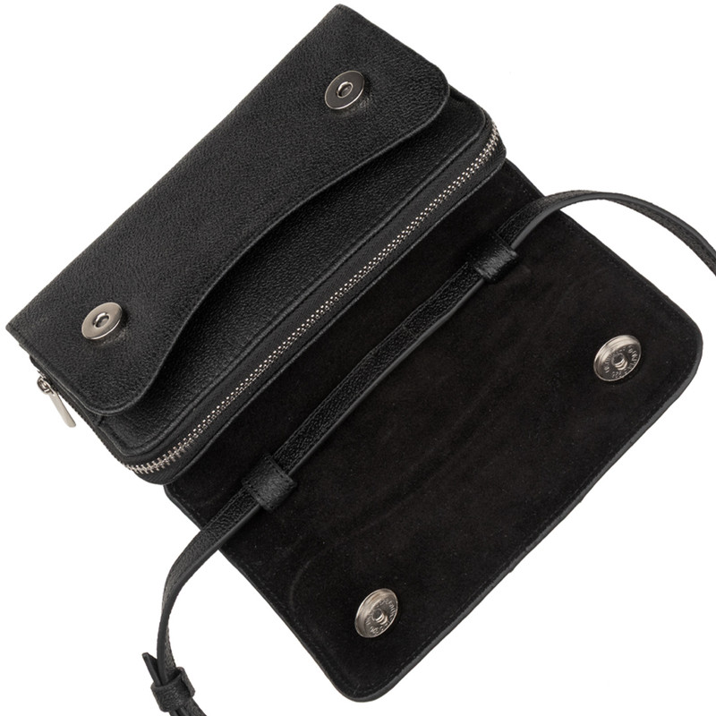 کیف دوشی زنانه چرم طبیعی مدل CB-10F - تصویر 5