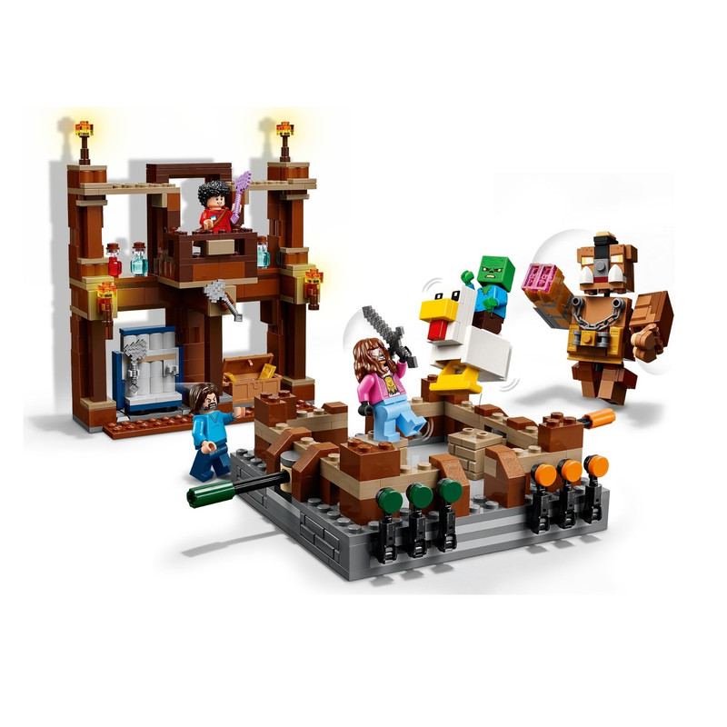 لگو Minecraft مدل Woodland Mansion Fighting Ring - تصویر 3